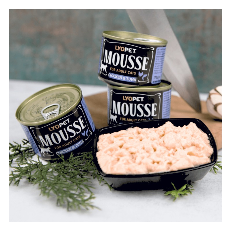 Mousse Cat Chicken & Tuna 170g - 2